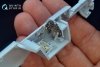 Quinta Studio QD48177 Bf 109E 3D-Printed & coloured Interior on decal paper (for Airfix kit) 1/48